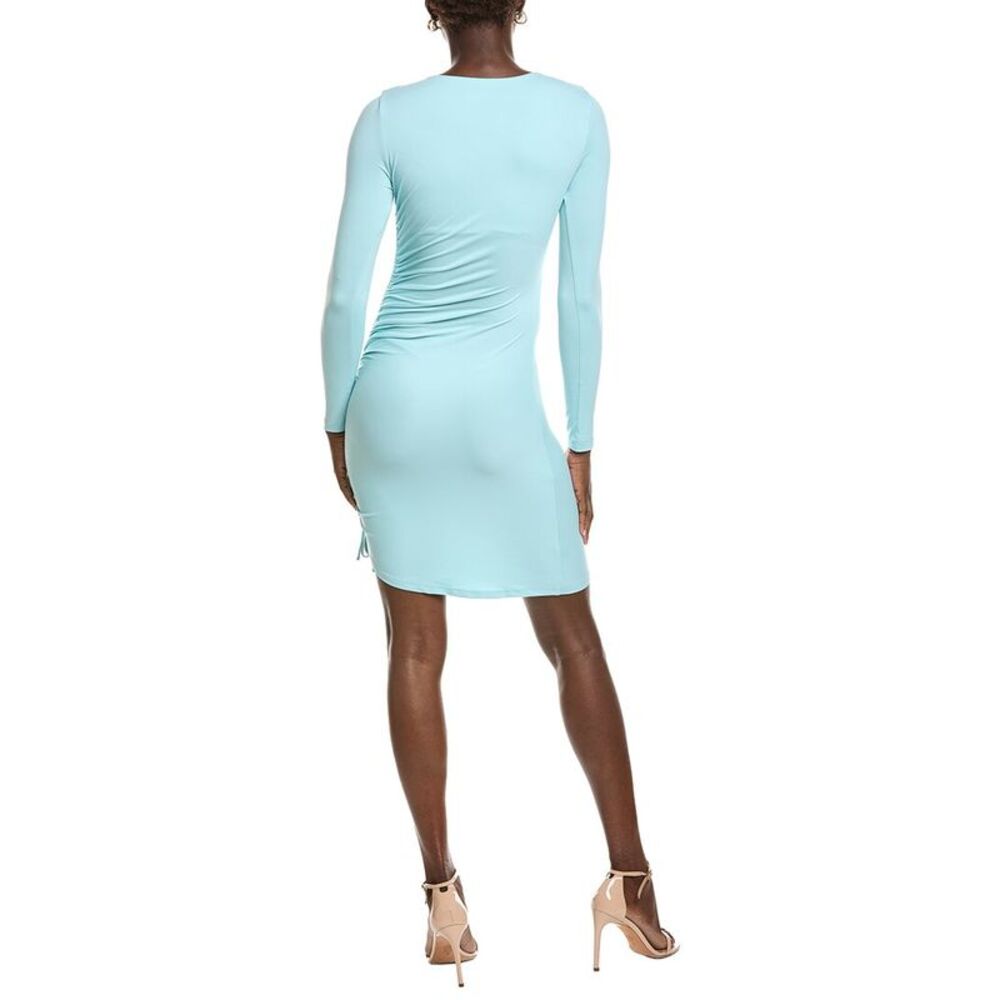 Susana Monaco Womens  Side Gathered Mini Dress - Picture 2 of 3